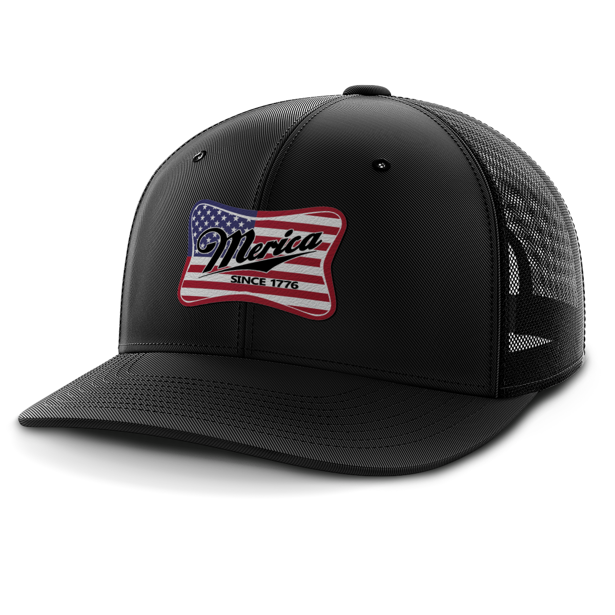 Merica, Leather Patch Hat