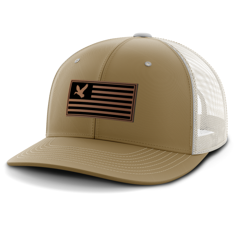 Duck on Flag, Duck Hunting, Hat