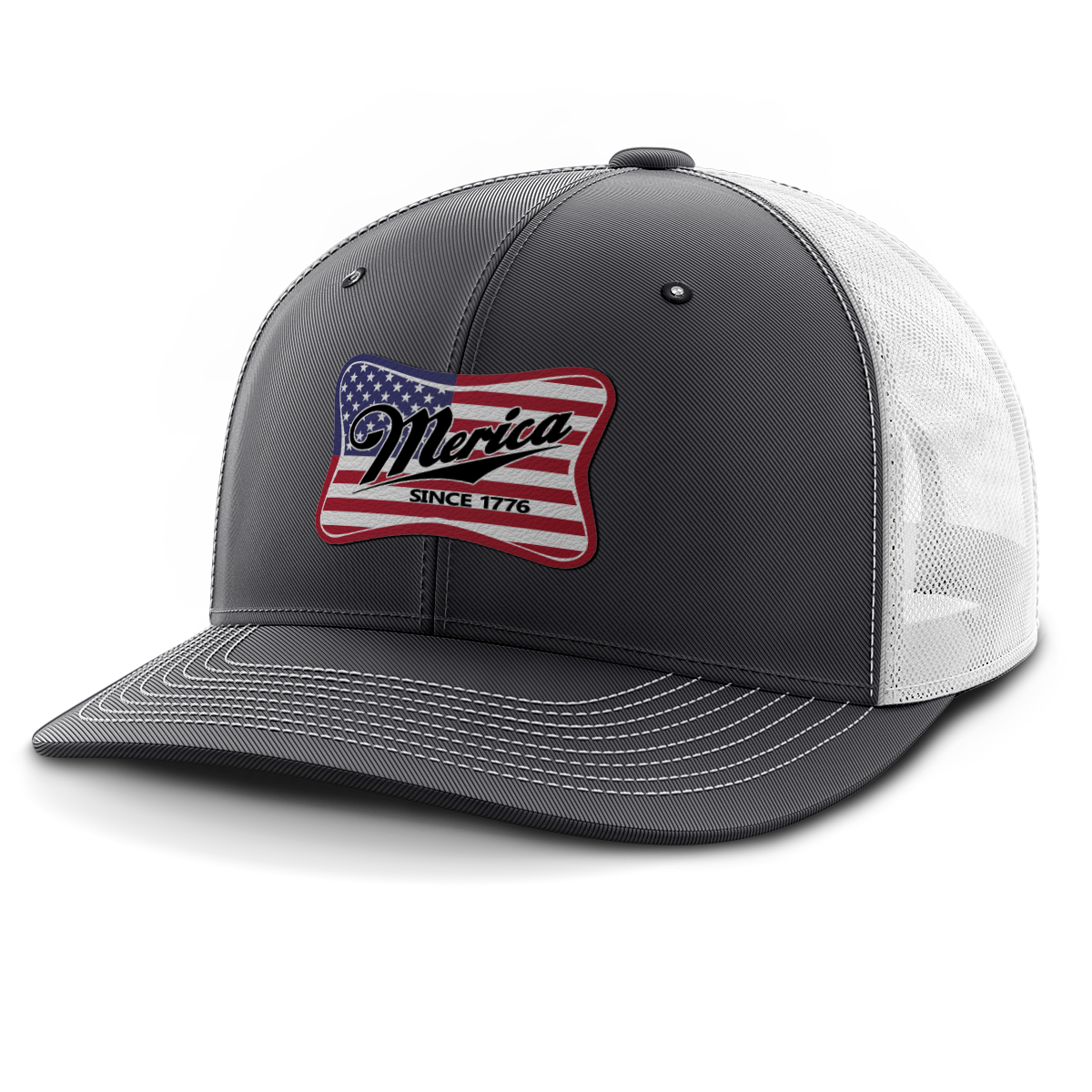 Merica, Leather Patch Hat