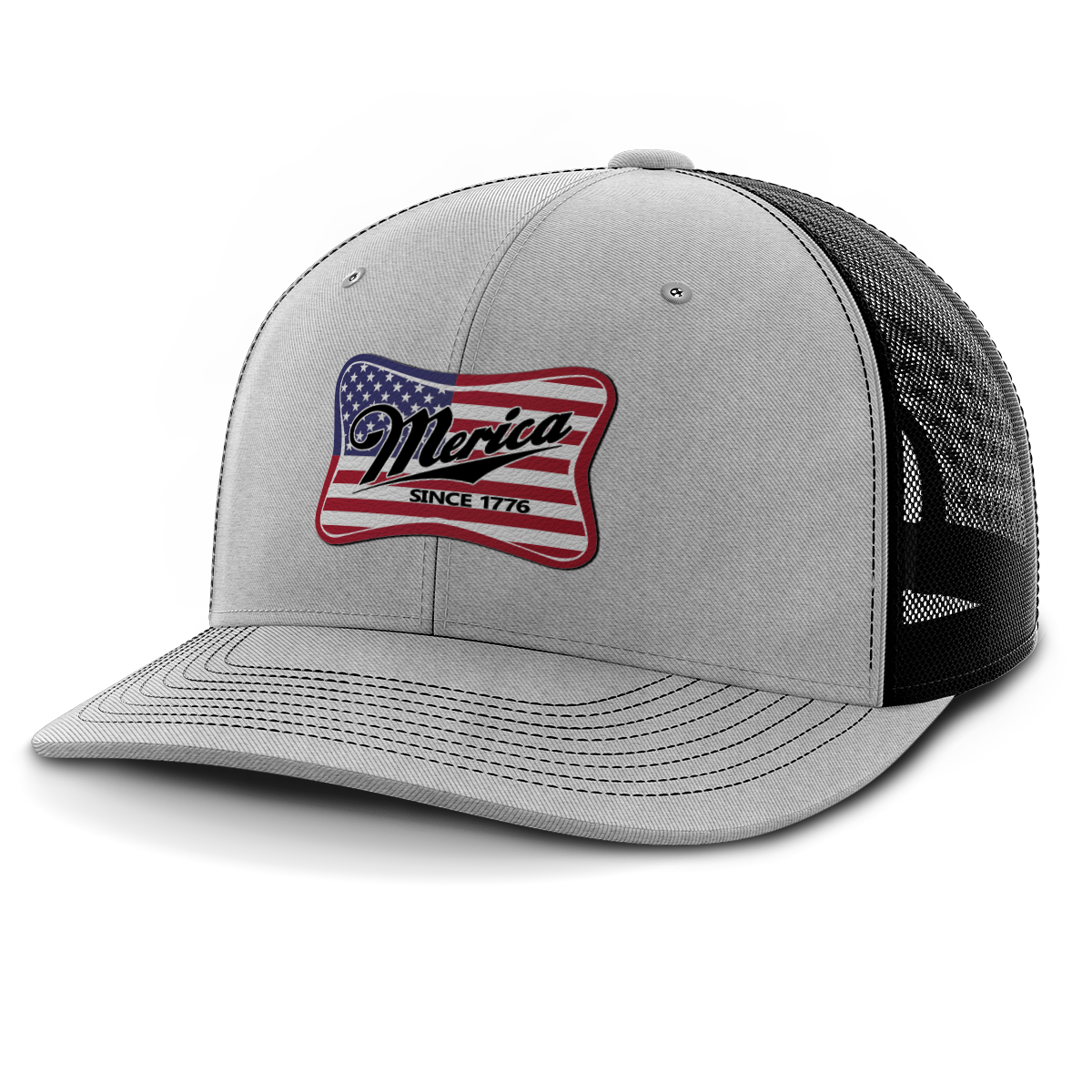 Merica, Leather Patch Hat