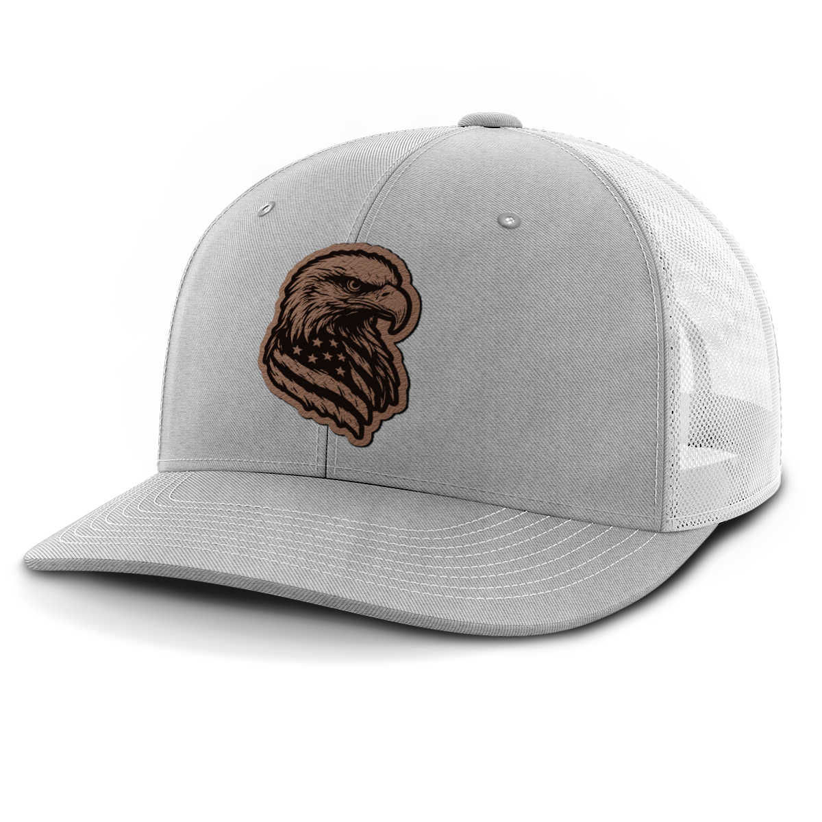 Eagle Flag, Leather Patch Hat