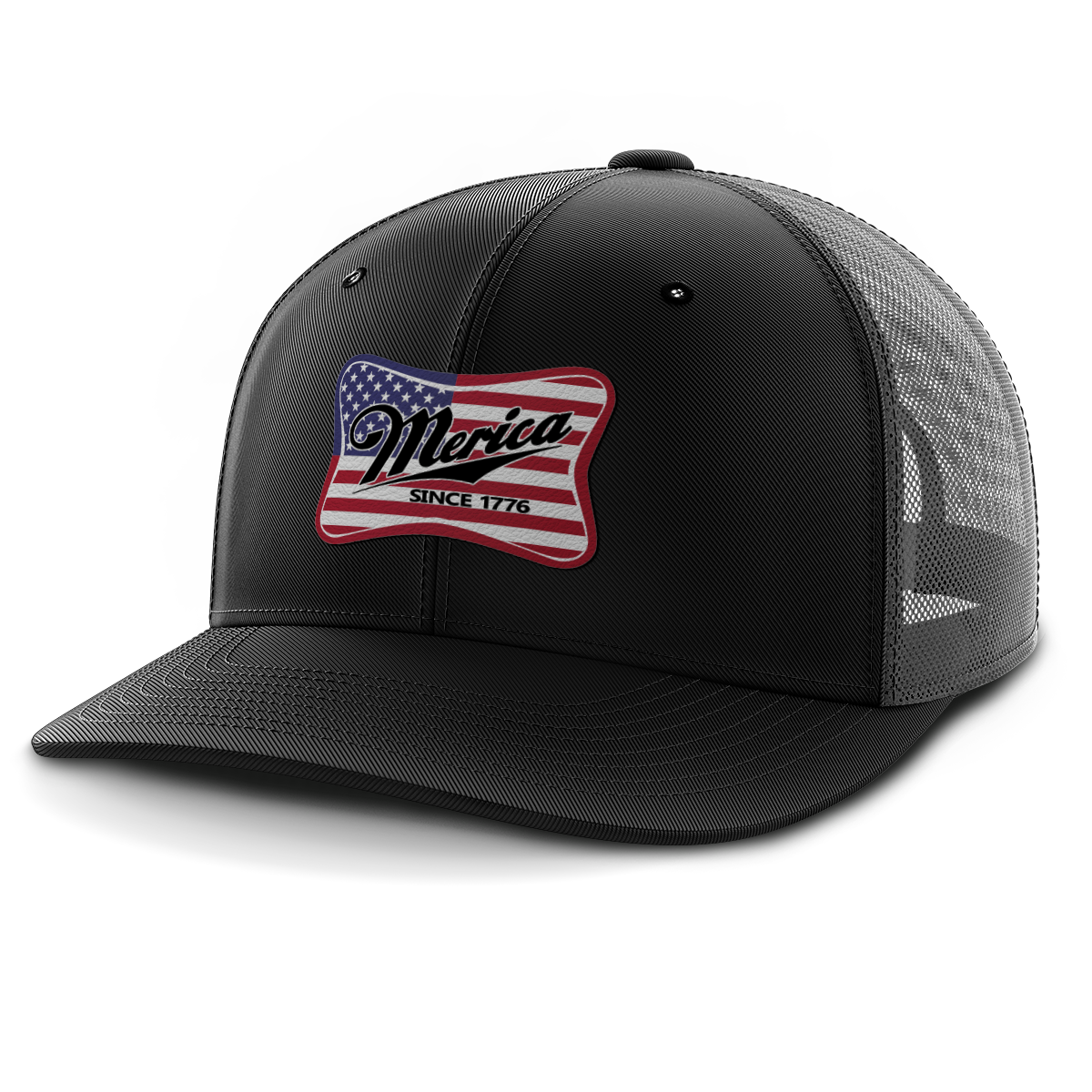 Merica, Leather Patch Hat