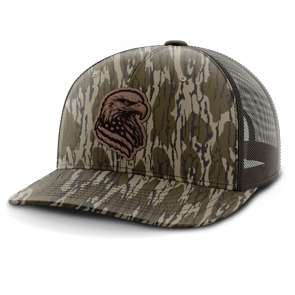 Eagle Flag, Leather Patch Hat