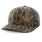 Squirrel Hunting, Chicken of the Tree, Leather Patch Trucker Hat