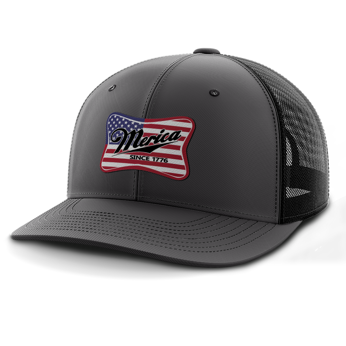 Merica, Leather Patch Hat