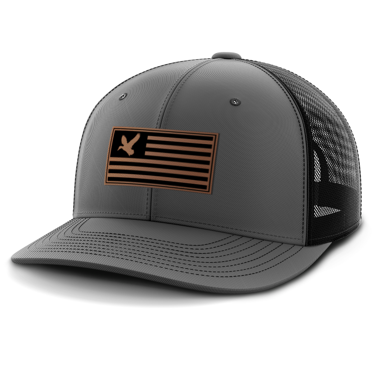 Duck on Flag, Duck Hunting, Hat