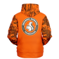 Squirrel Hunting, Chicken of the Tree, MId Weight Pullover Hoodie (Orange)