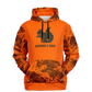 Squirrel Hunting, Chicken of the Tree, MId Weight Pullover Hoodie (Orange)