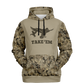 Duck Hunting, Take'Em (Blank Back), Mid Weight Pullover Hoodie (Tan Camo)