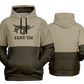 Duck Hunting, Take'Em, Mid Weight Pullover Hoodie (Tan/Brown)