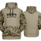 Duck Hunting, Blow Me (Blank Back), Mid Weight Pullover Hoodie (Tan Camo)