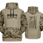 Duck Hunting, Blow Me, Mid Weight Pullover Hoodie (Tan Camo)