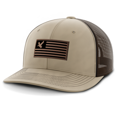 Duck on Flag, Duck Hunting, Hat