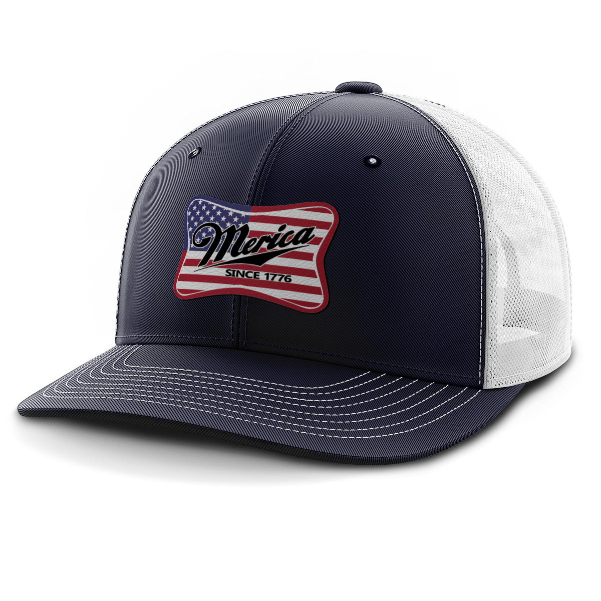 Merica, Leather Patch Hat
