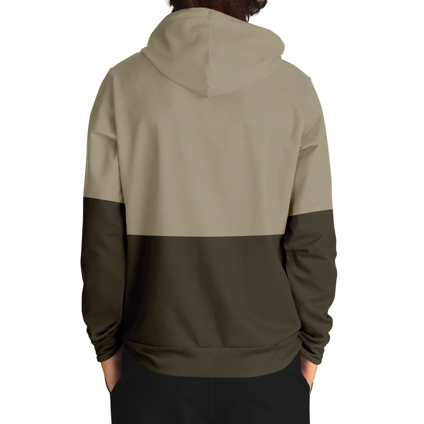 Duck Hunting, Take'Em, Mid Weight Pullover Hoodie (Tan/Brown)