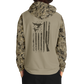 Duck Hunting, Take'Em, Mid Weight Pullover Hoodie (Tan Camo)