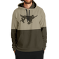 Duck Hunting, Mid Weight Pullover Hoodie (Tan/Brown)