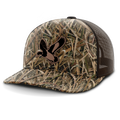 Mallard, Duck Hunting, Leather Patch Hat
