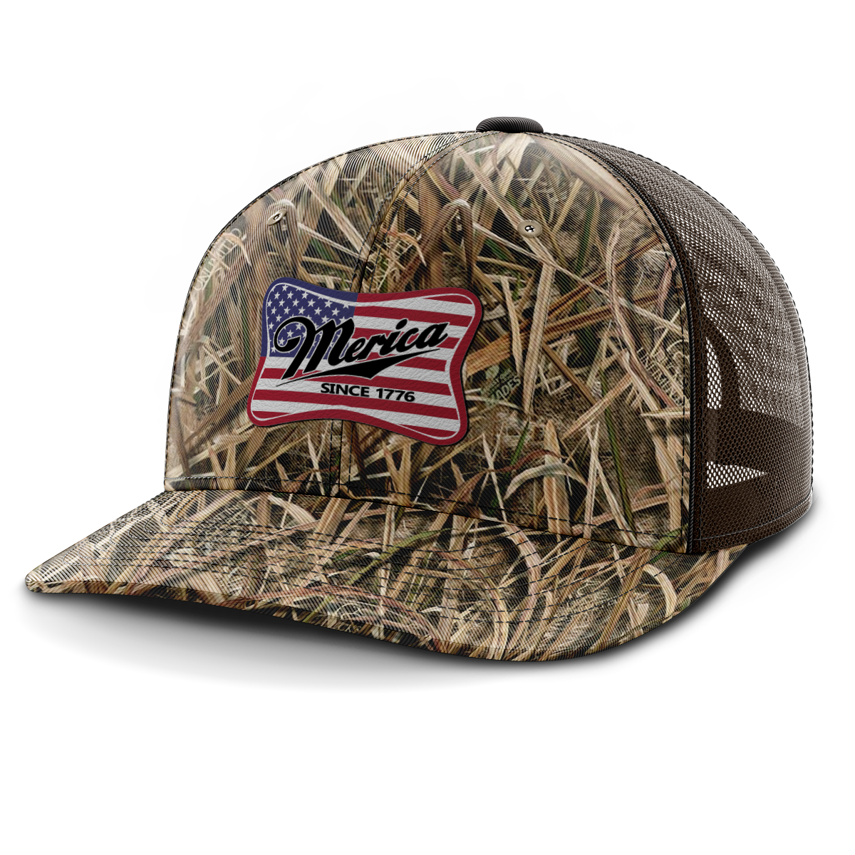 Merica, Leather Patch Hat
