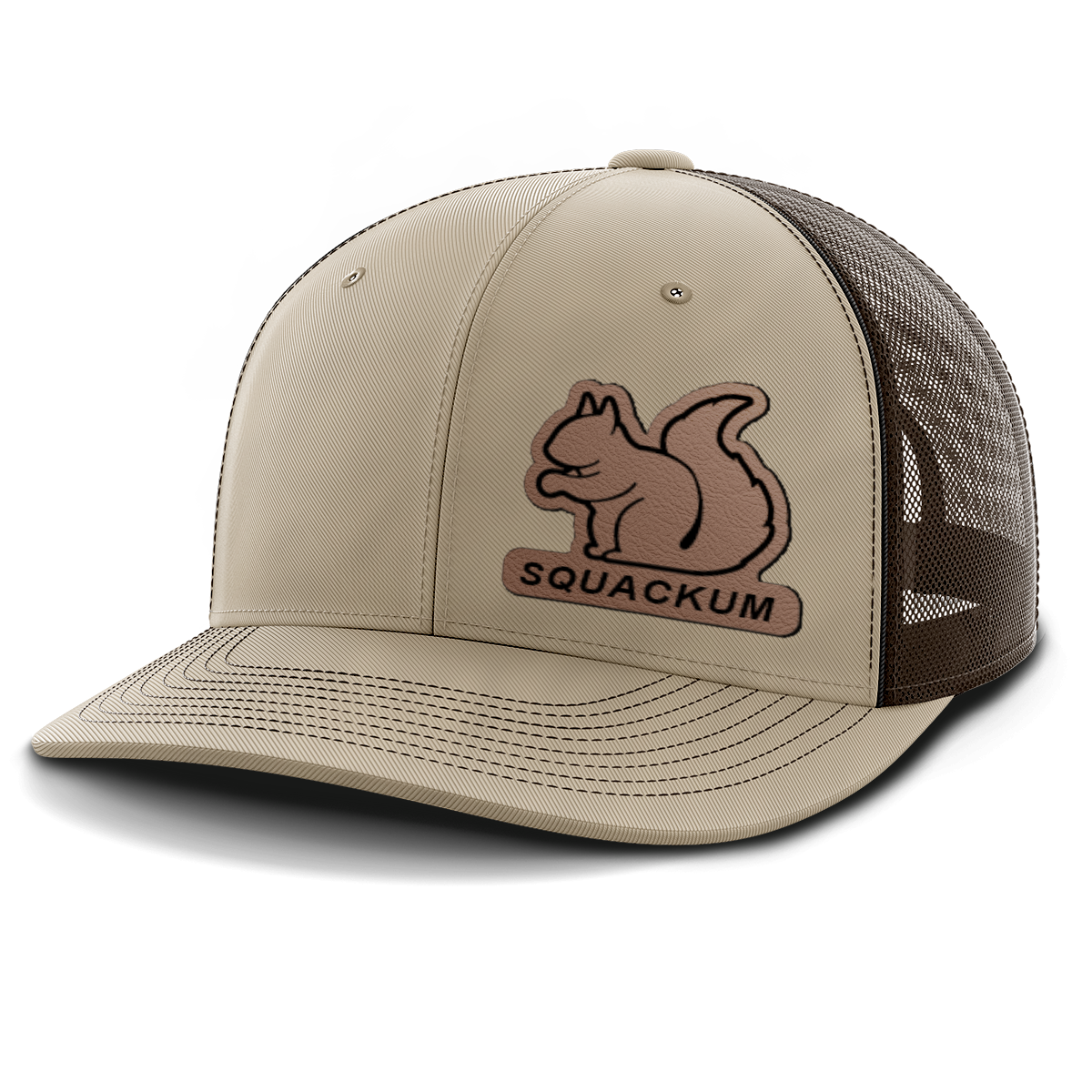 Chicken of the Tree, Squirrel Hunting, Leather Patch Hat
