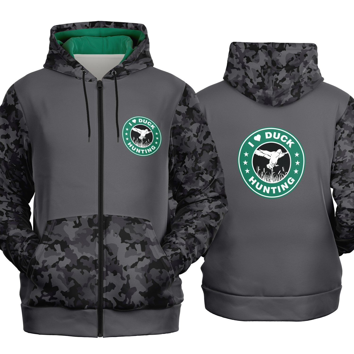 Hunting zip 2025 up hoodie